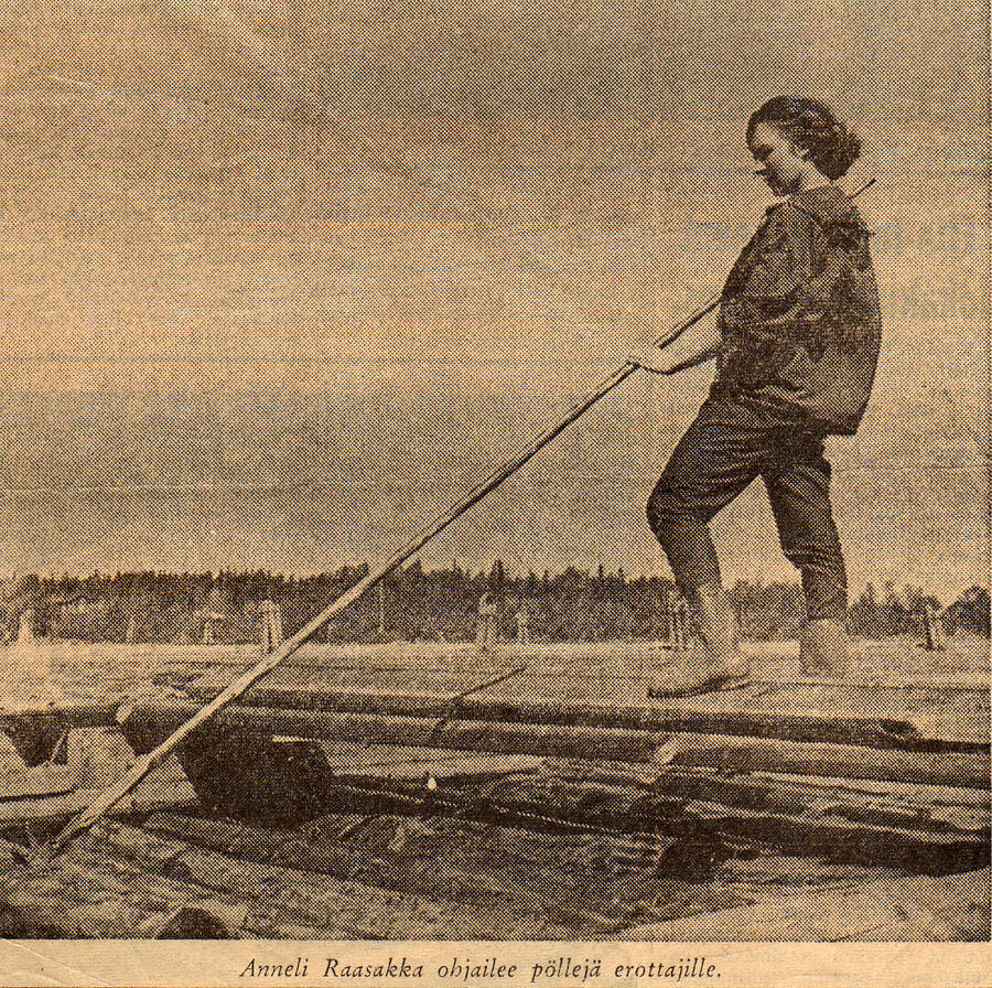 Anneli Kauppinen Kemijokisuulla